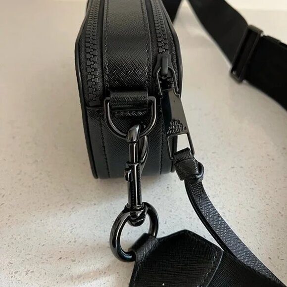 NWT Marc Jacobs the SNAPSHOT Crossbody Bag Black - Picture 3 of 5
